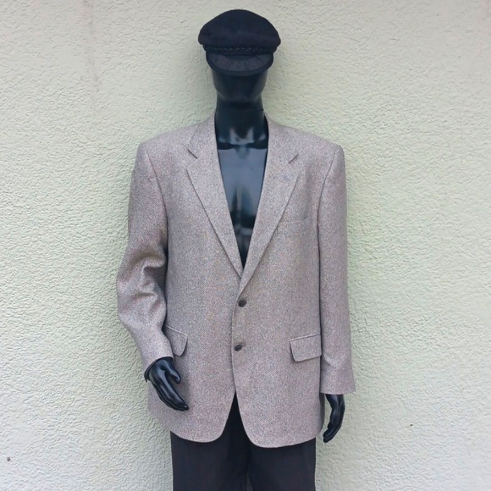 Versini Men's Luxury Pane X 100% Silk Fabric Luxury Blazer